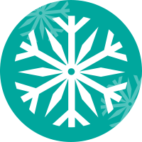 Image of snowflake representing freeze drying